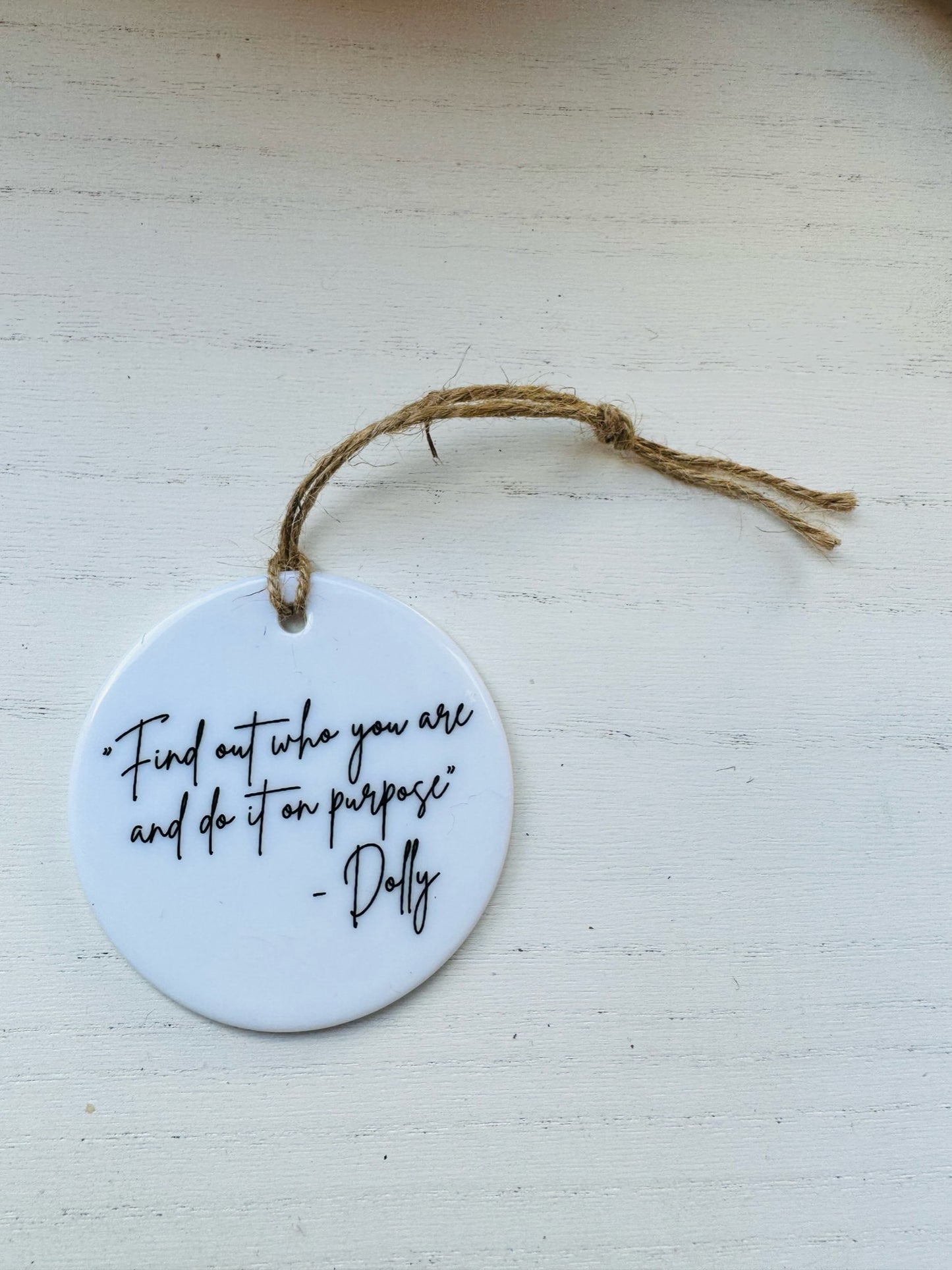 Ceramic Ornament-Dolly