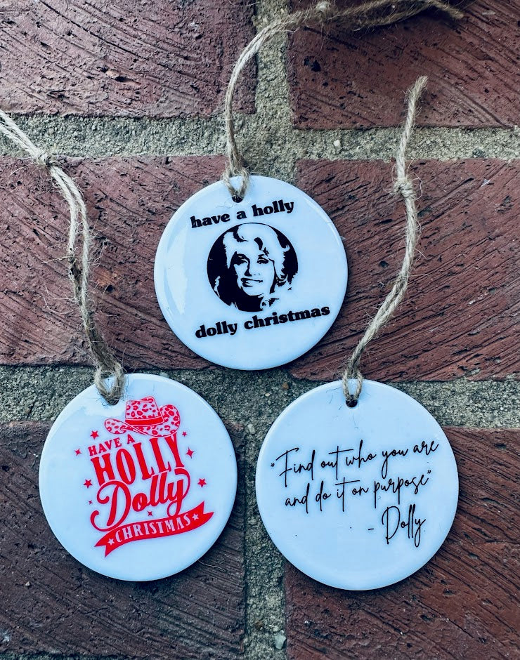 Ceramic Ornament-Dolly