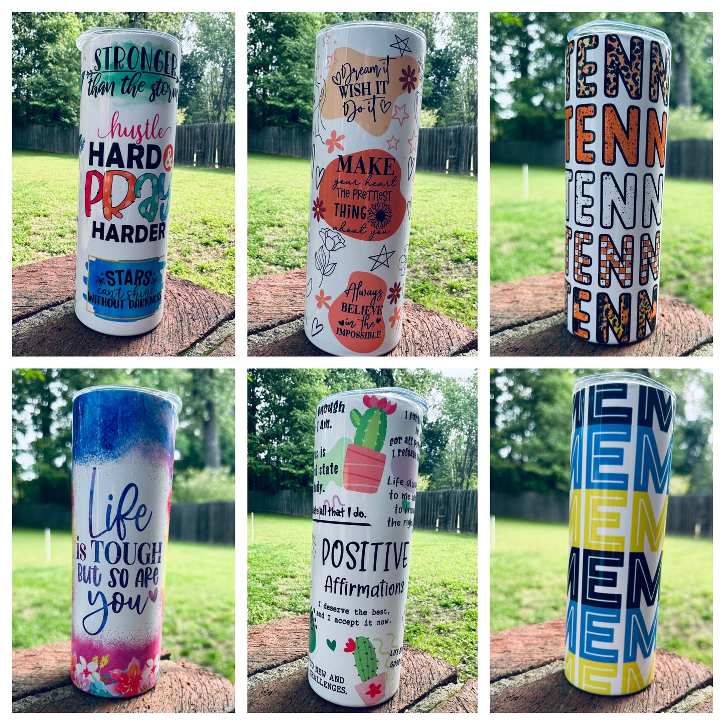 Custom 30 OZ sublimation tumbler