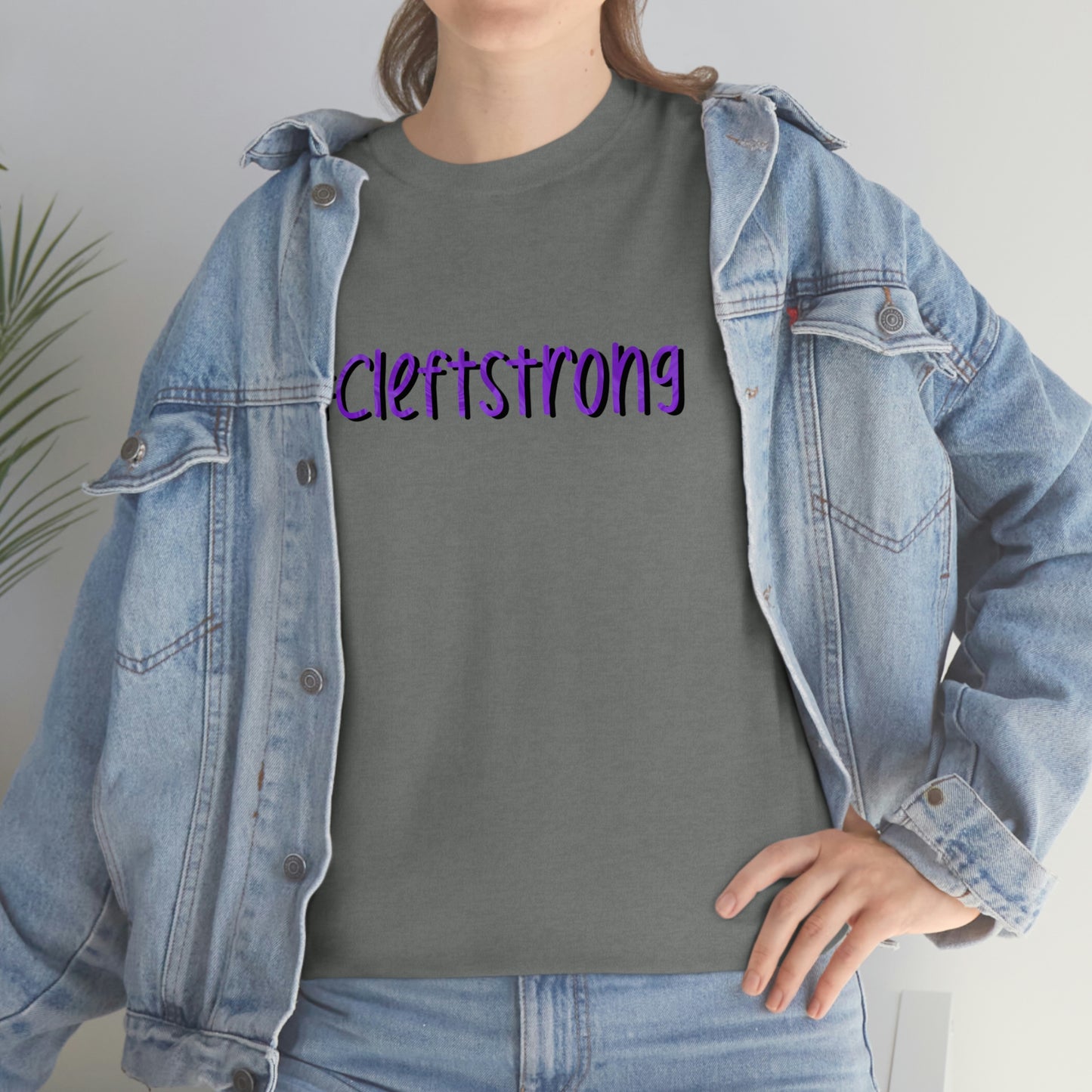 Cleft strong t-shirt
