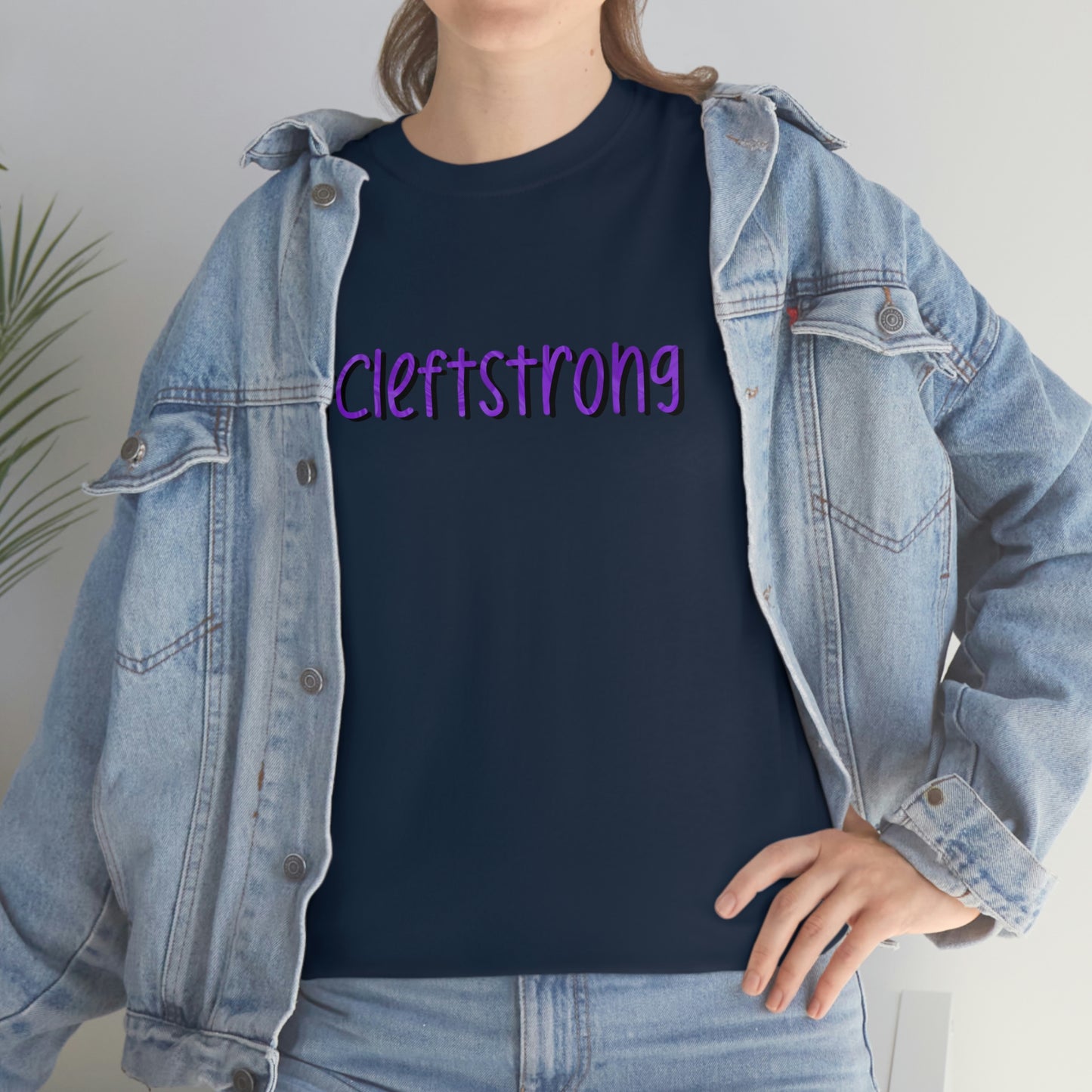 Cleft strong t-shirt