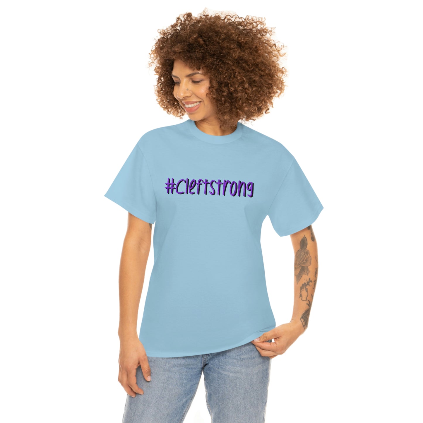Cleft strong t-shirt
