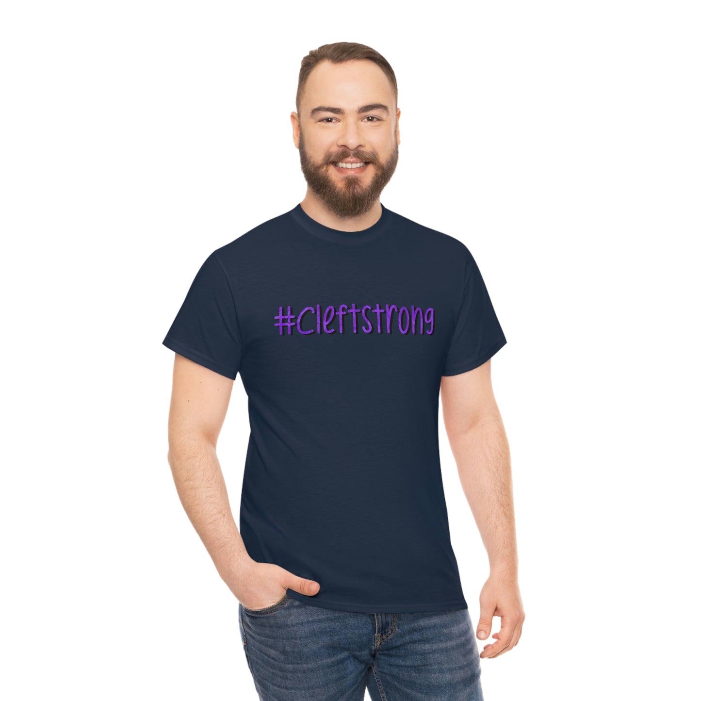 Cleft strong t-shirt