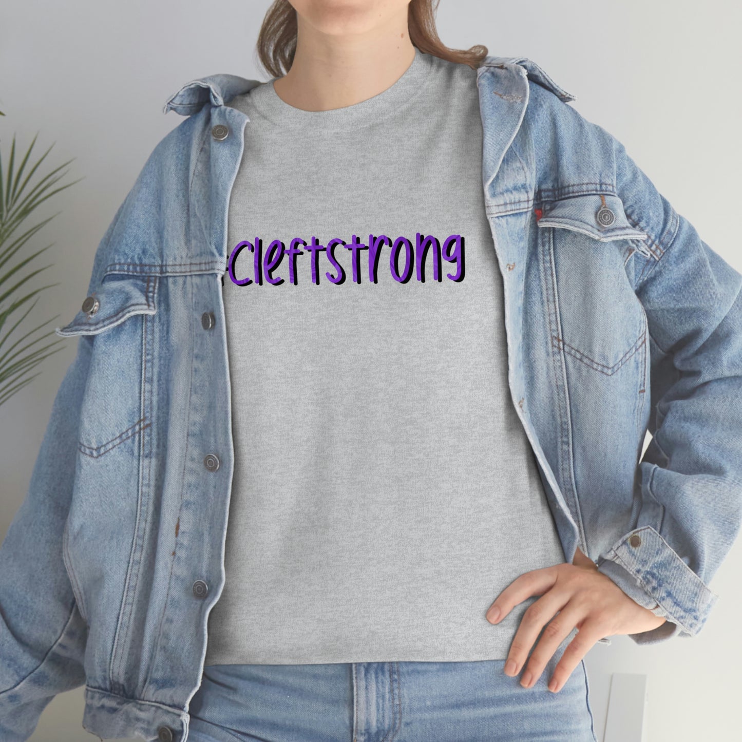 Cleft strong t-shirt