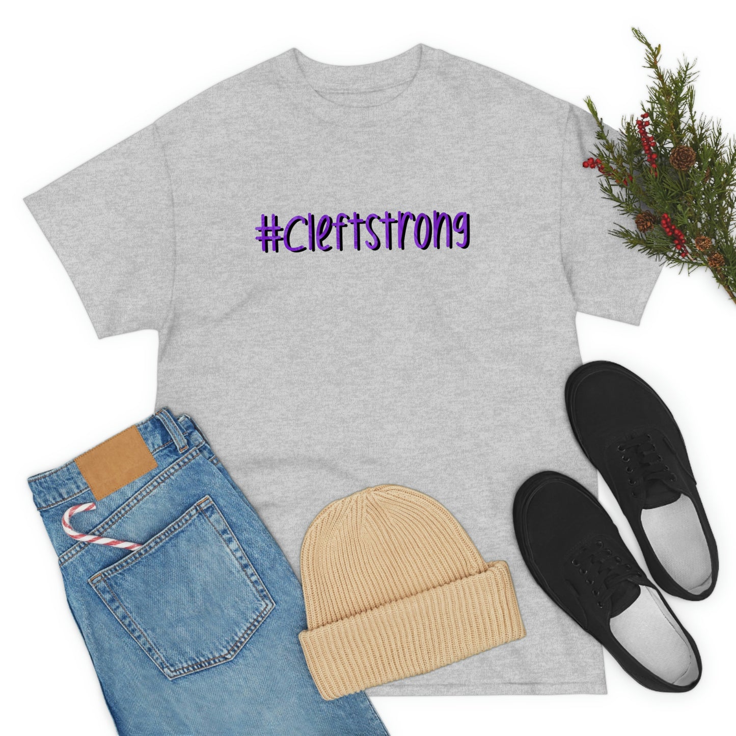 Cleft strong t-shirt