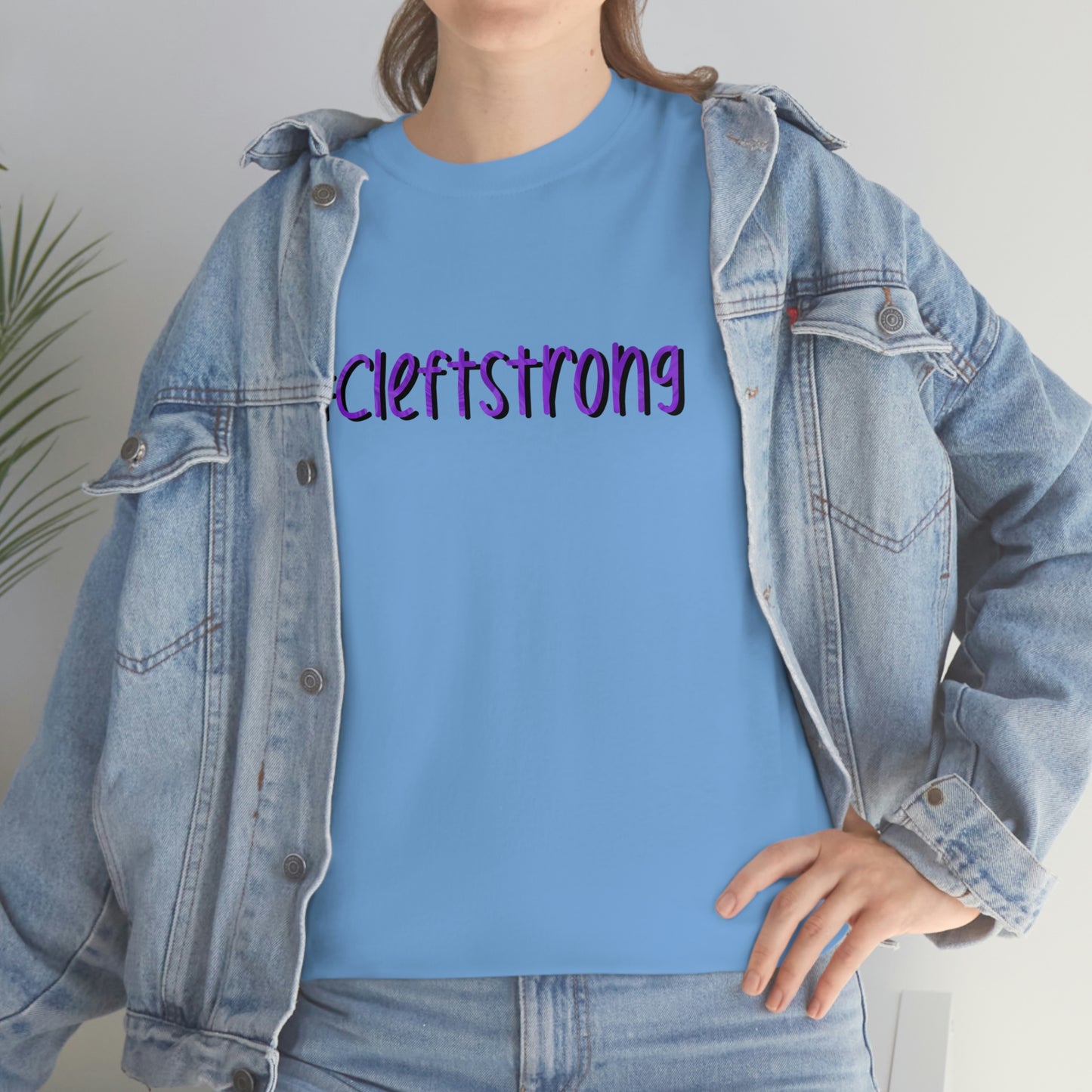 Cleft strong t-shirt