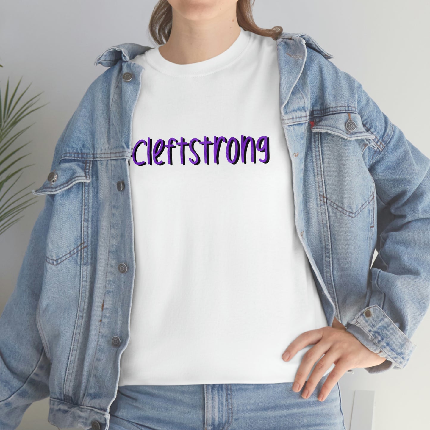 Cleft strong t-shirt