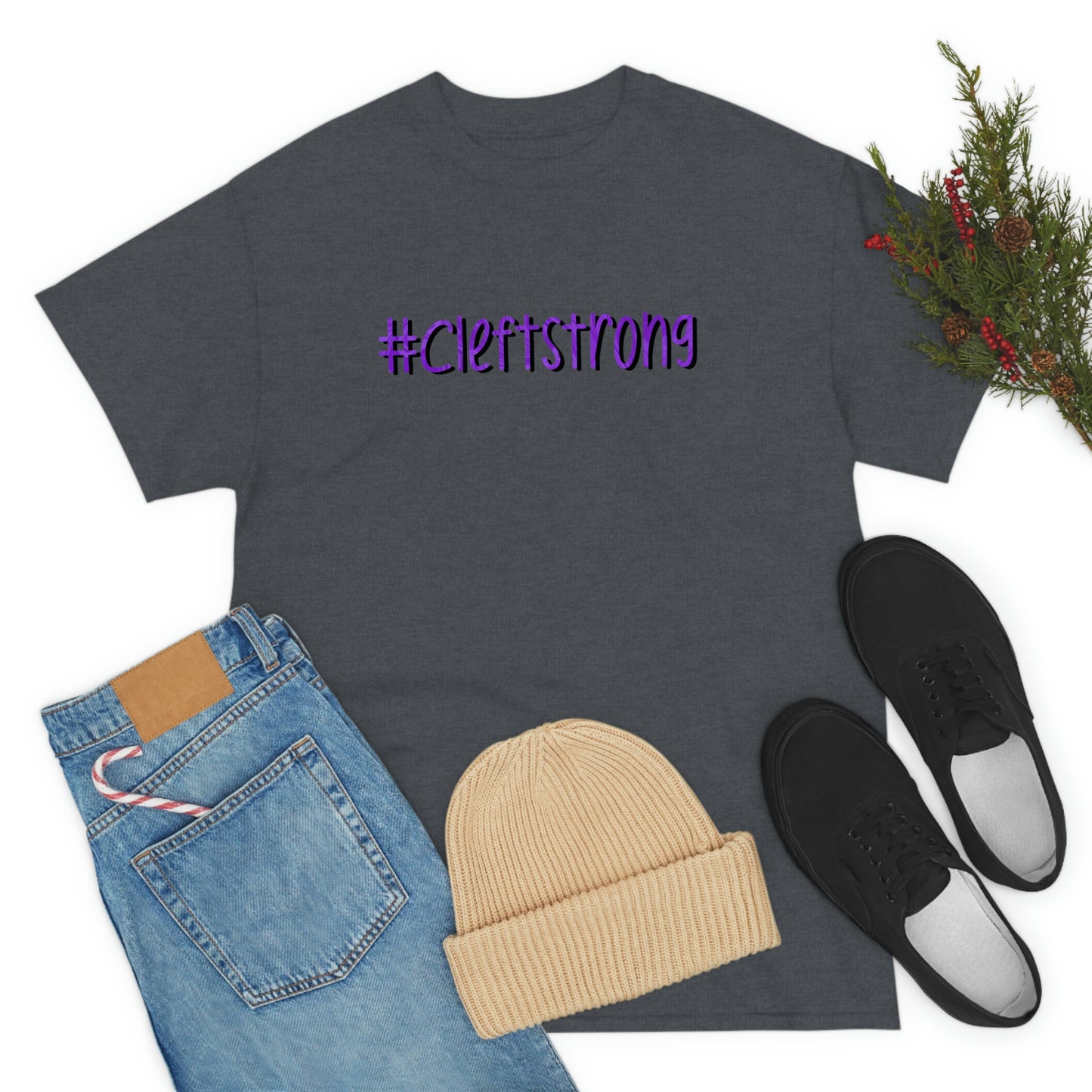 Cleft strong t-shirt