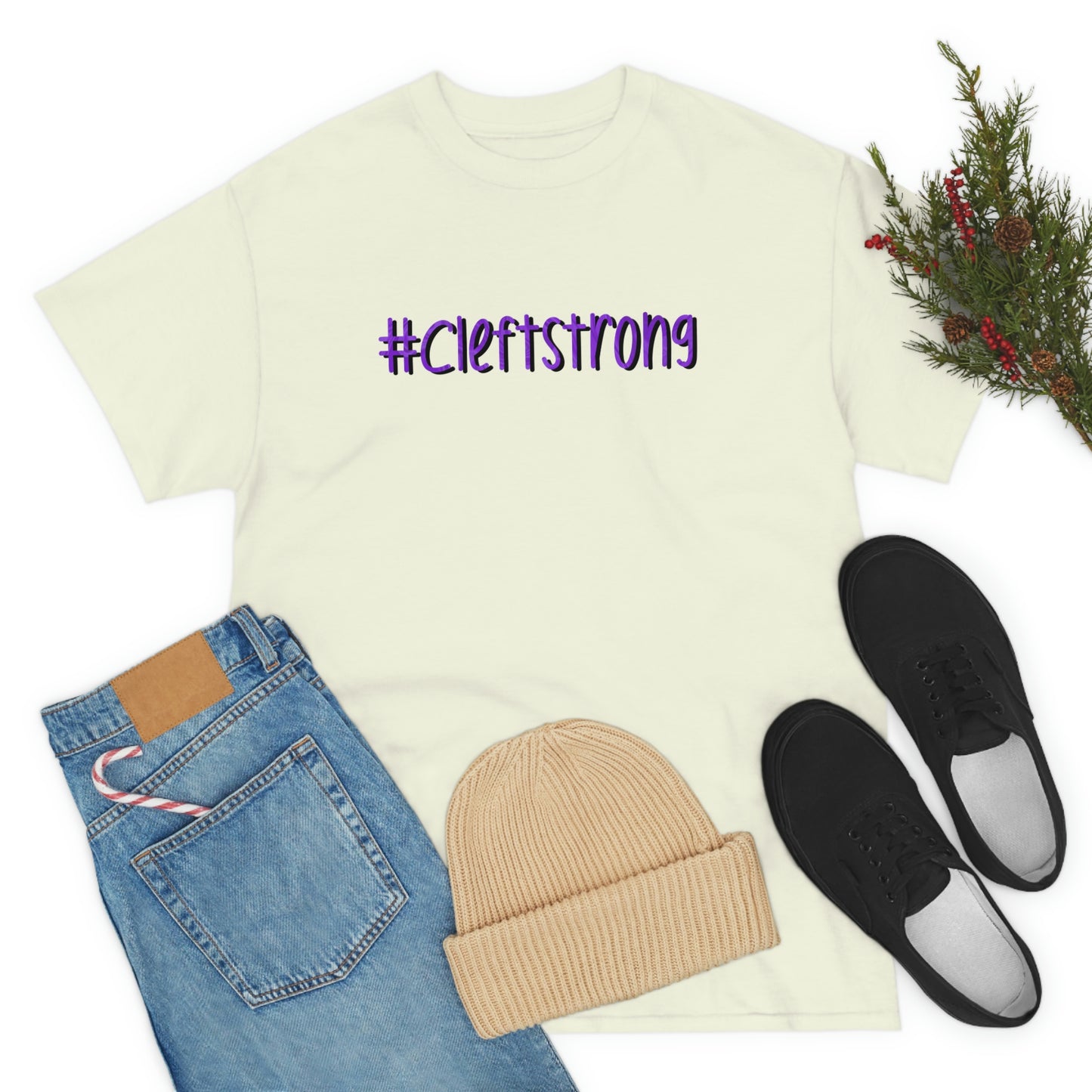 Cleft strong t-shirt