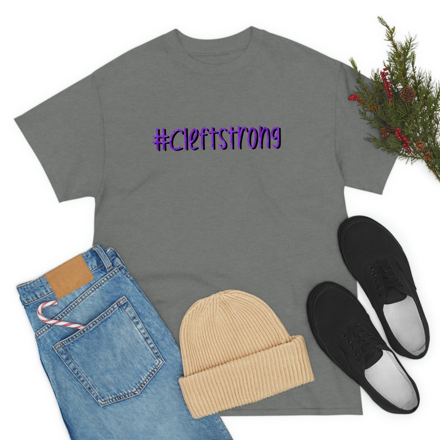 Cleft strong t-shirt