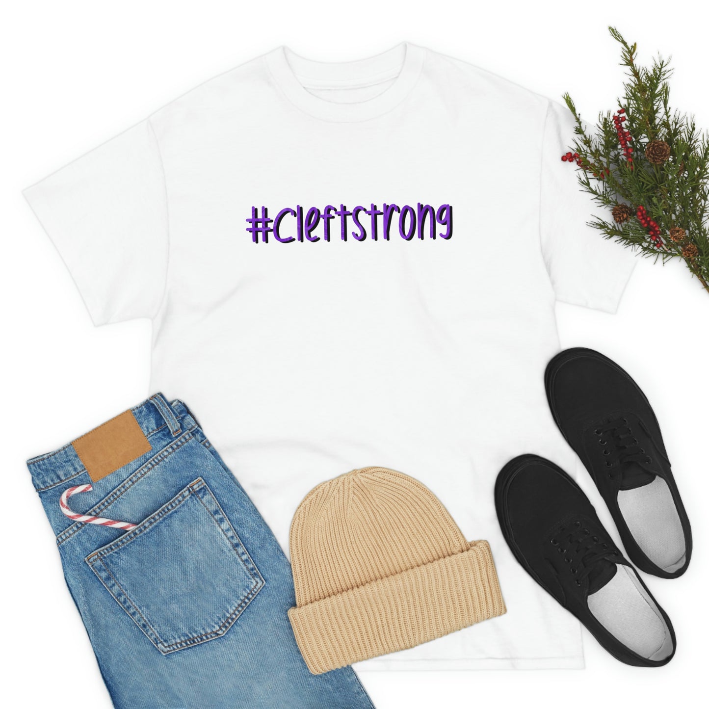 Cleft strong t-shirt