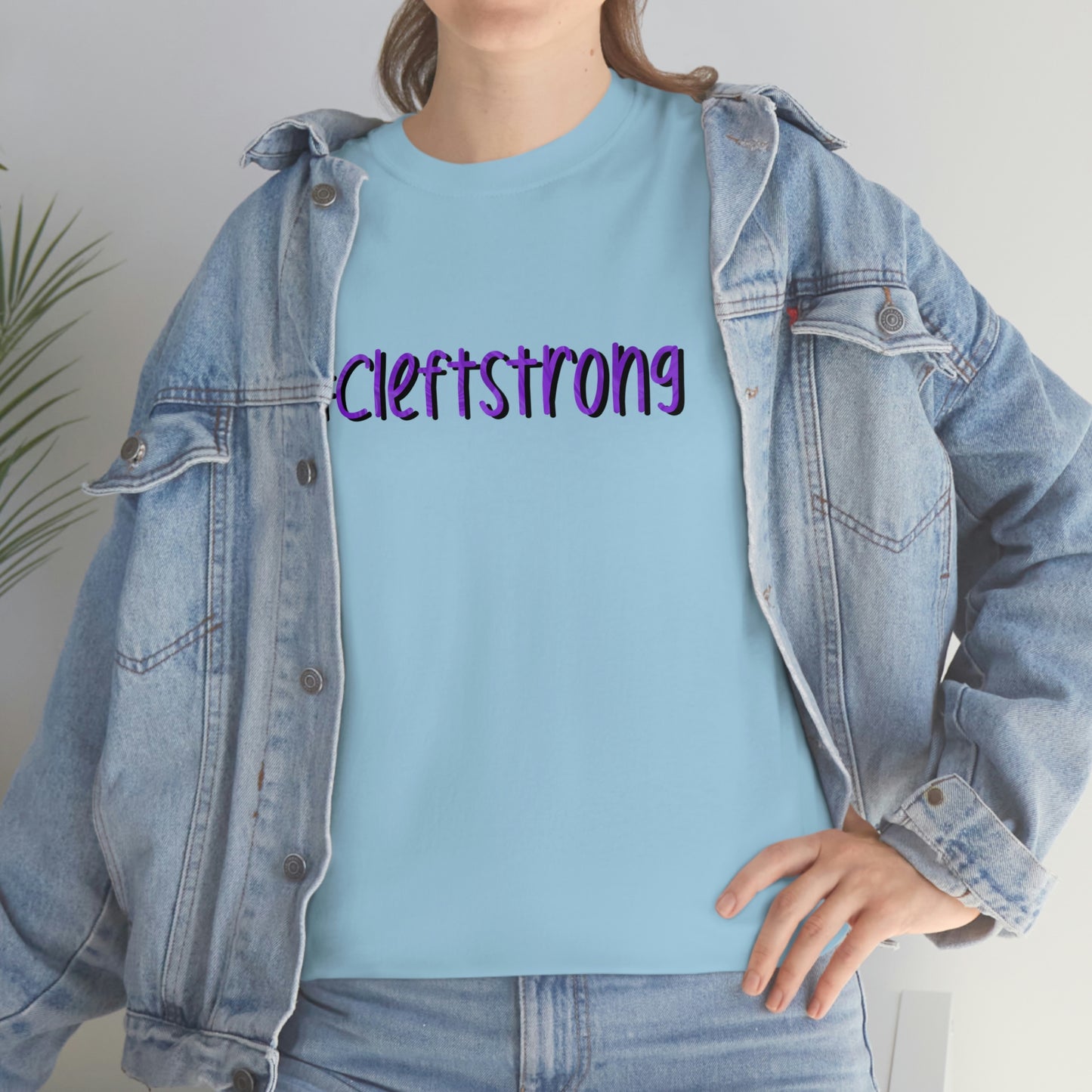 Cleft strong t-shirt