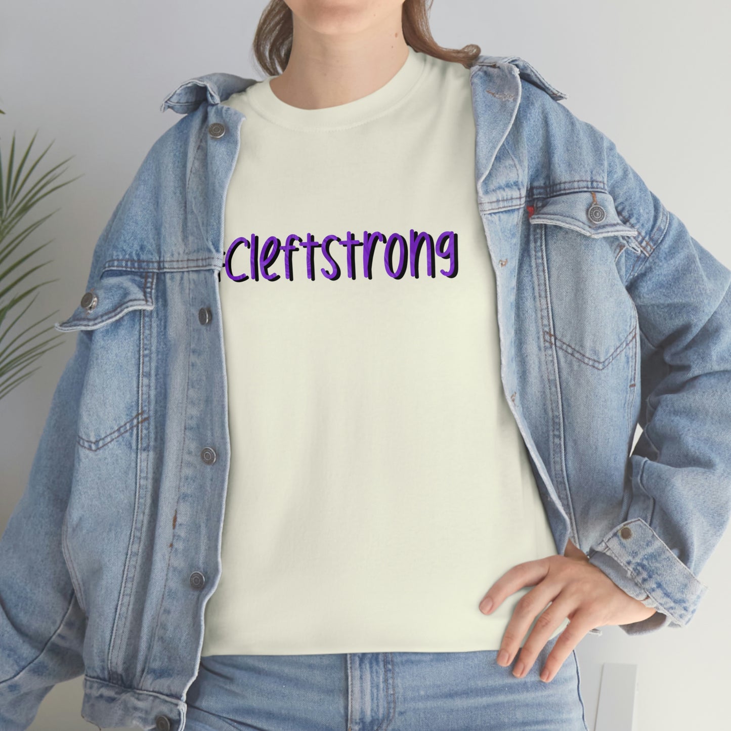 Cleft strong t-shirt