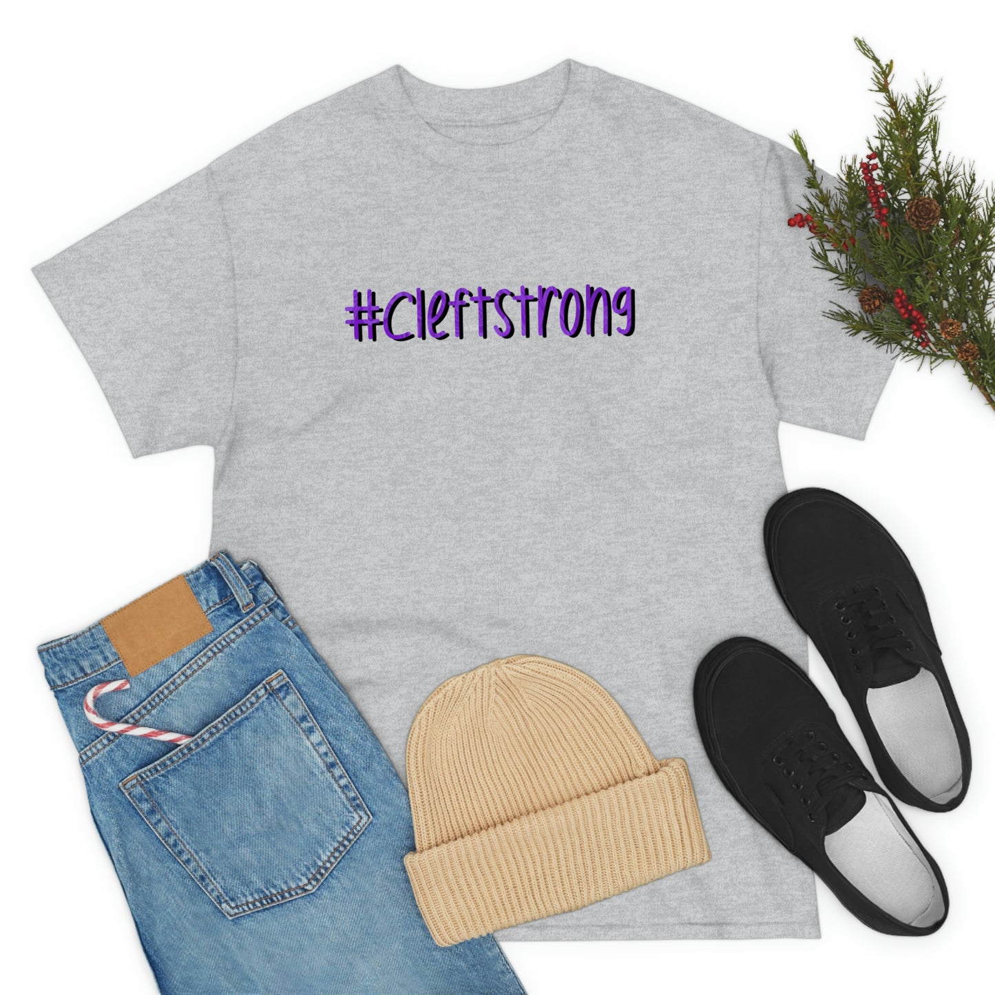 Cleft strong t-shirt